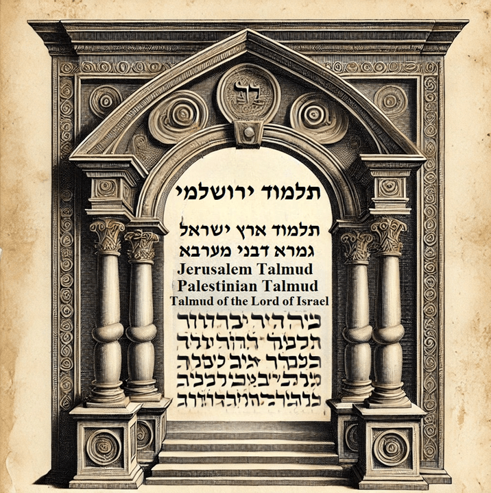 תמונות שער מלאכותית של תלמוד ירושלמי