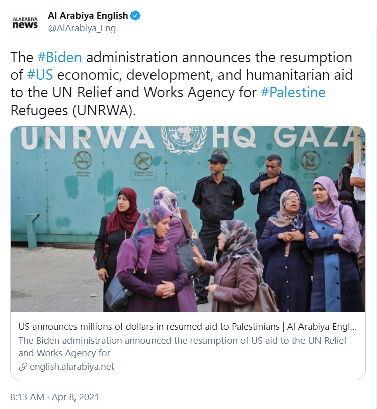 BidenUNRWA